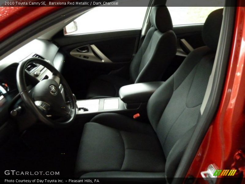 Barcelona Red Metallic / Dark Charcoal 2010 Toyota Camry SE