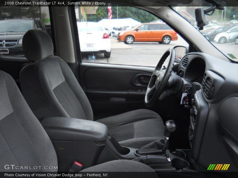 Summit White / Ebony 2008 Chevrolet TrailBlazer LT 4x4