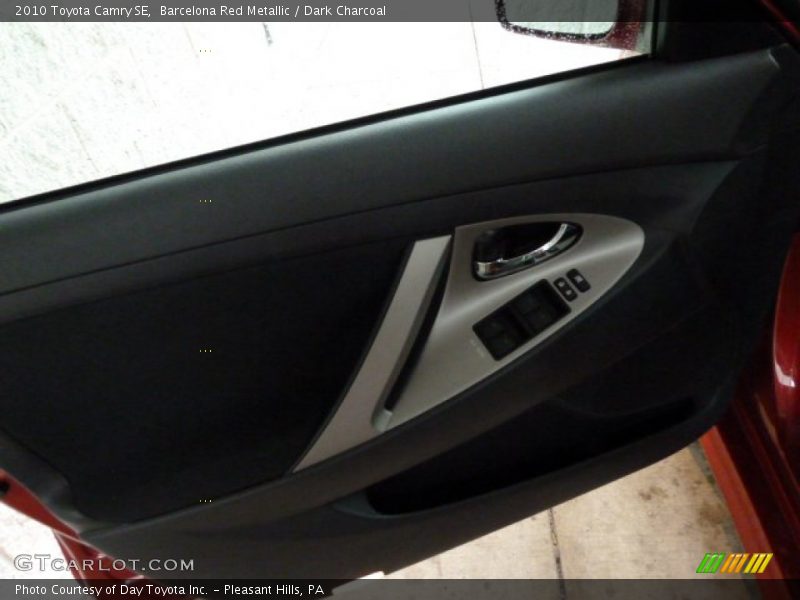 Barcelona Red Metallic / Dark Charcoal 2010 Toyota Camry SE