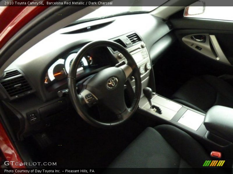 Barcelona Red Metallic / Dark Charcoal 2010 Toyota Camry SE