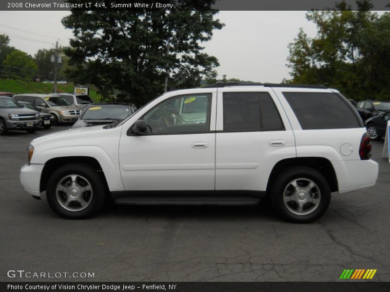 Summit White / Ebony 2008 Chevrolet TrailBlazer LT 4x4