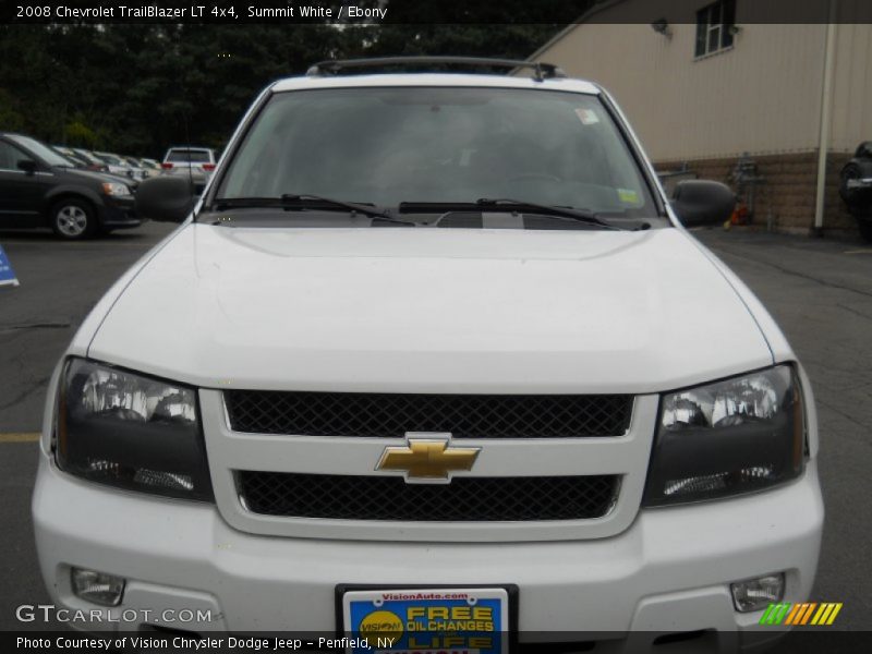 Summit White / Ebony 2008 Chevrolet TrailBlazer LT 4x4