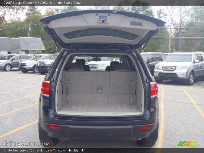 Midnight Blue / Gray 2007 Saturn Outlook XE AWD