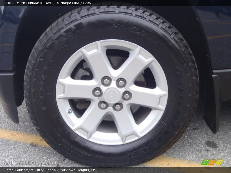 Midnight Blue / Gray 2007 Saturn Outlook XE AWD