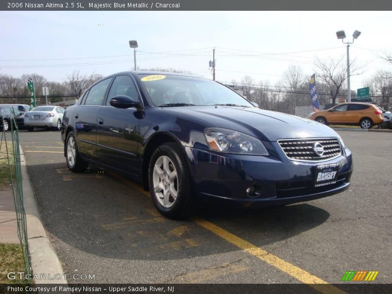 Majestic Blue Metallic / Charcoal 2006 Nissan Altima 2.5 SL