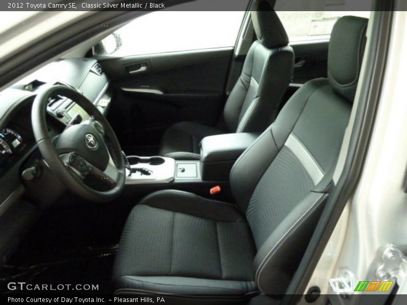  2012 Camry SE Black Interior