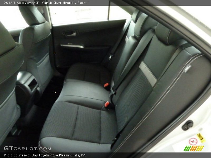  2012 Camry SE Black Interior