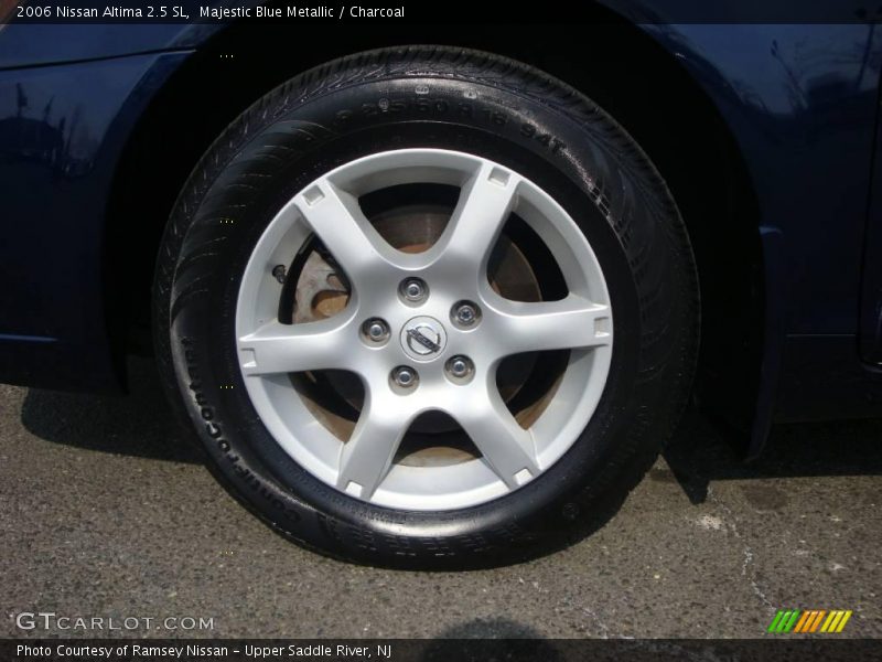 Majestic Blue Metallic / Charcoal 2006 Nissan Altima 2.5 SL