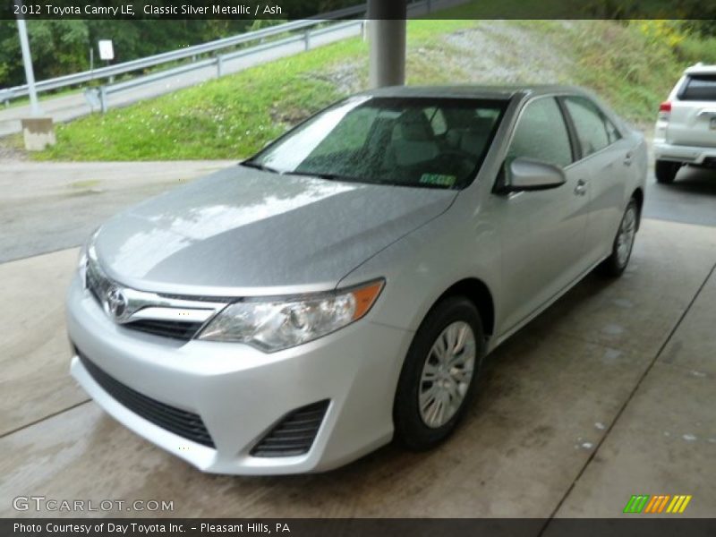 Classic Silver Metallic / Ash 2012 Toyota Camry LE