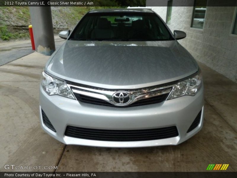 Classic Silver Metallic / Ash 2012 Toyota Camry LE