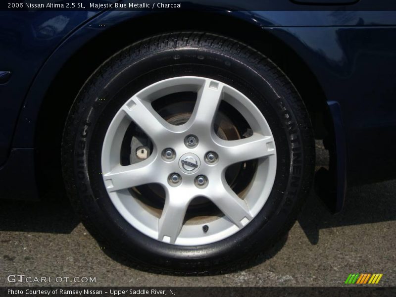 Majestic Blue Metallic / Charcoal 2006 Nissan Altima 2.5 SL