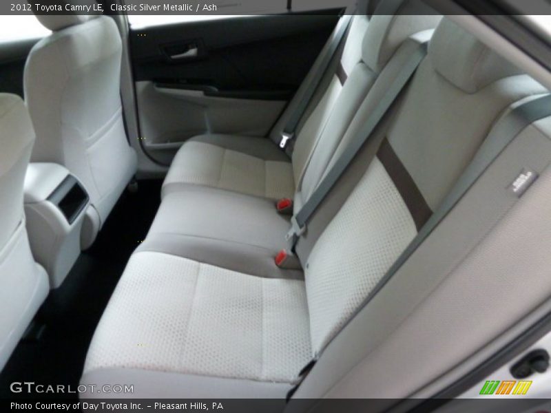  2012 Camry LE Ash Interior