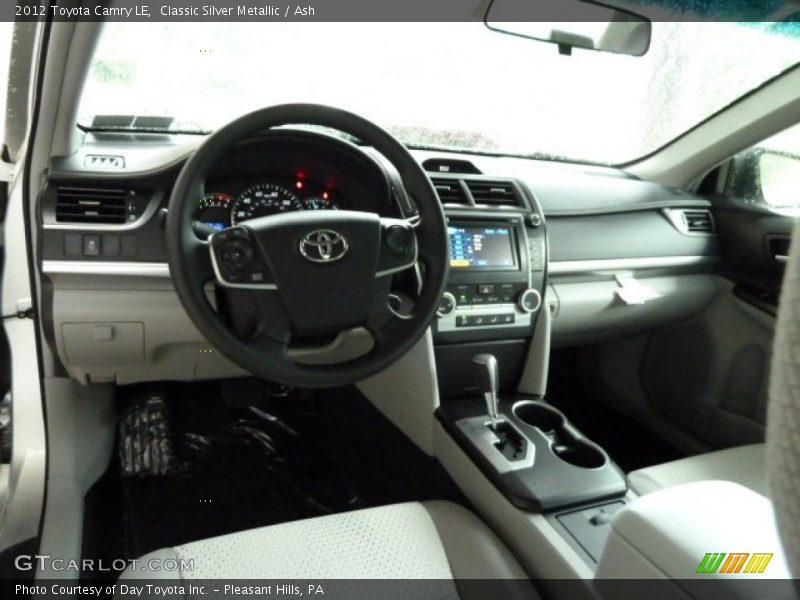 Dashboard of 2012 Camry LE