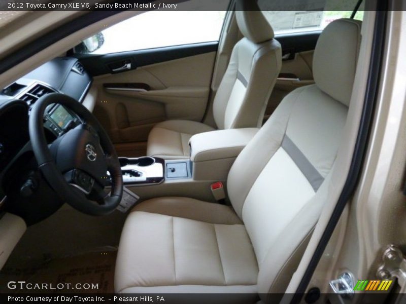  2012 Camry XLE V6 Ivory Interior