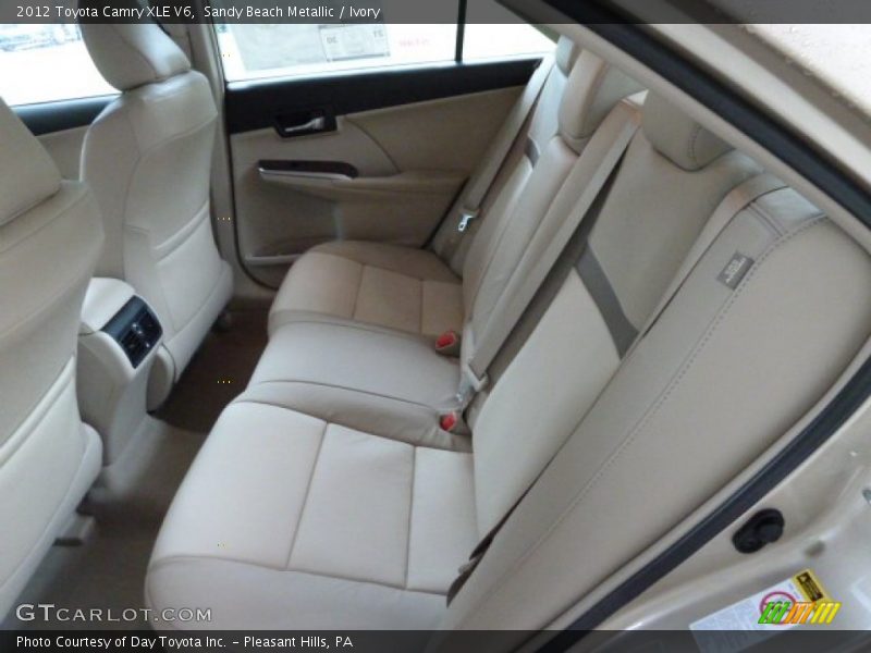  2012 Camry XLE V6 Ivory Interior