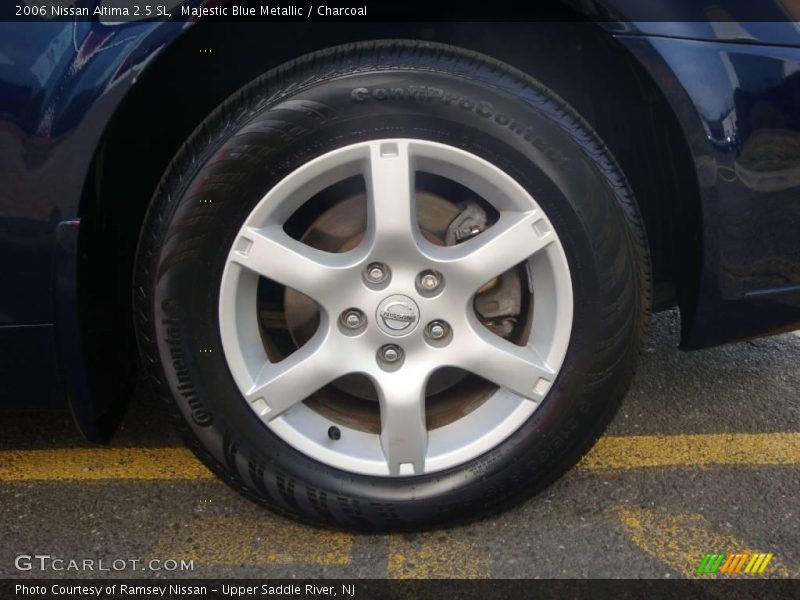 Majestic Blue Metallic / Charcoal 2006 Nissan Altima 2.5 SL