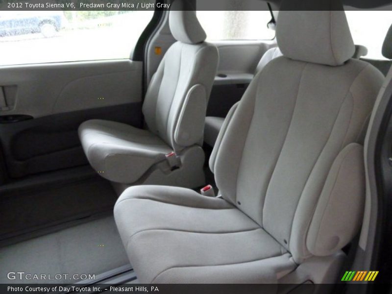 Predawn Gray Mica / Light Gray 2012 Toyota Sienna V6