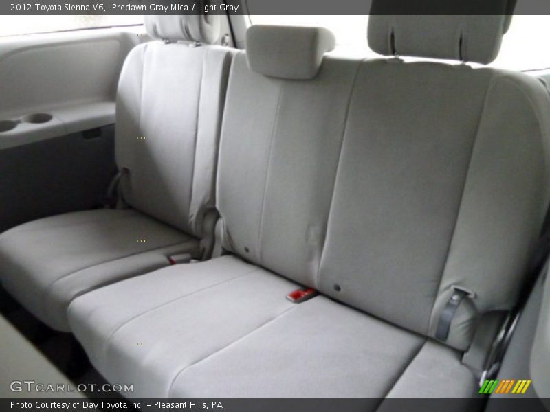 Predawn Gray Mica / Light Gray 2012 Toyota Sienna V6