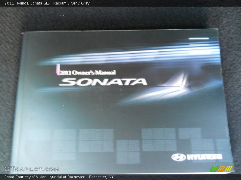 Radiant Silver / Gray 2011 Hyundai Sonata GLS