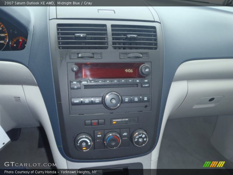 Controls of 2007 Outlook XE AWD