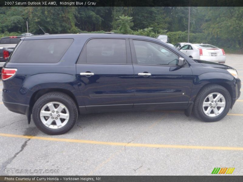 Midnight Blue / Gray 2007 Saturn Outlook XE AWD