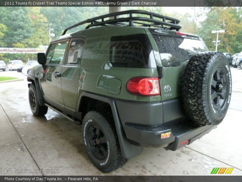 Army Green / Dark Charcoal 2011 Toyota FJ Cruiser Trail Teams Special Edition 4WD