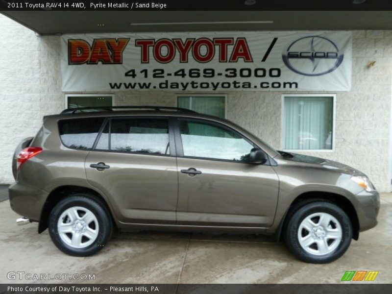 Pyrite Metallic / Sand Beige 2011 Toyota RAV4 I4 4WD