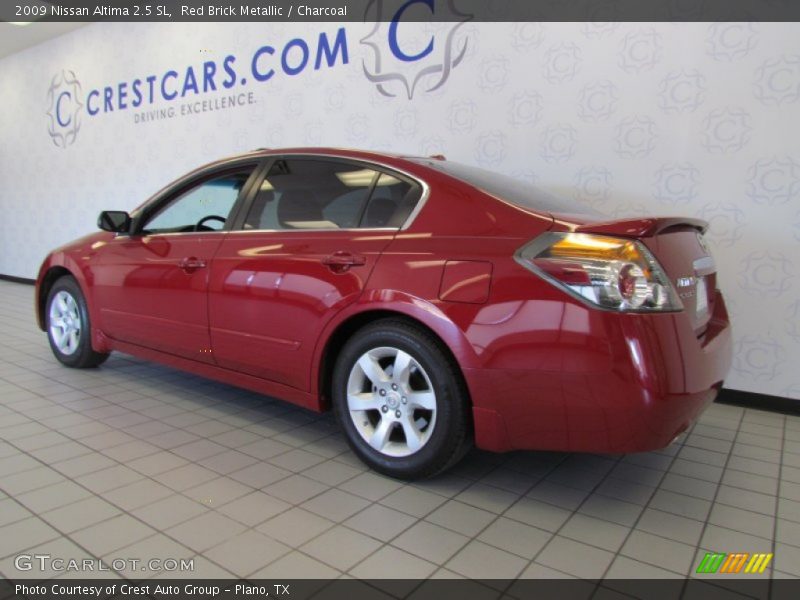 Red Brick Metallic / Charcoal 2009 Nissan Altima 2.5 SL