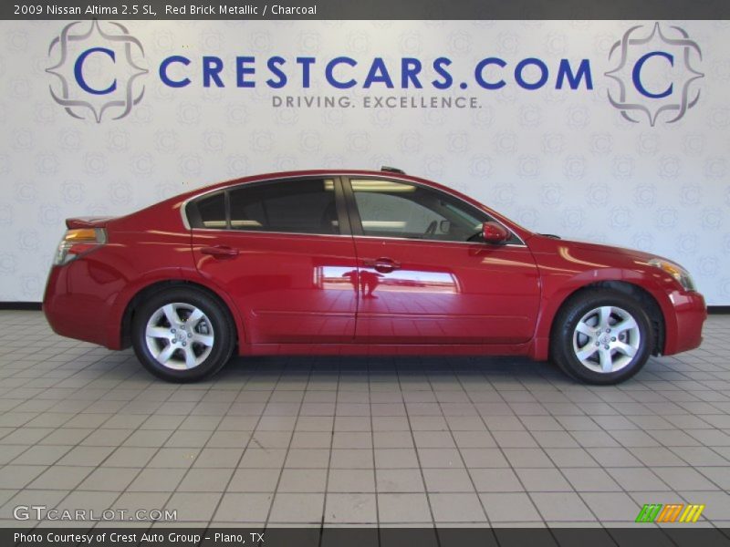 Red Brick Metallic / Charcoal 2009 Nissan Altima 2.5 SL