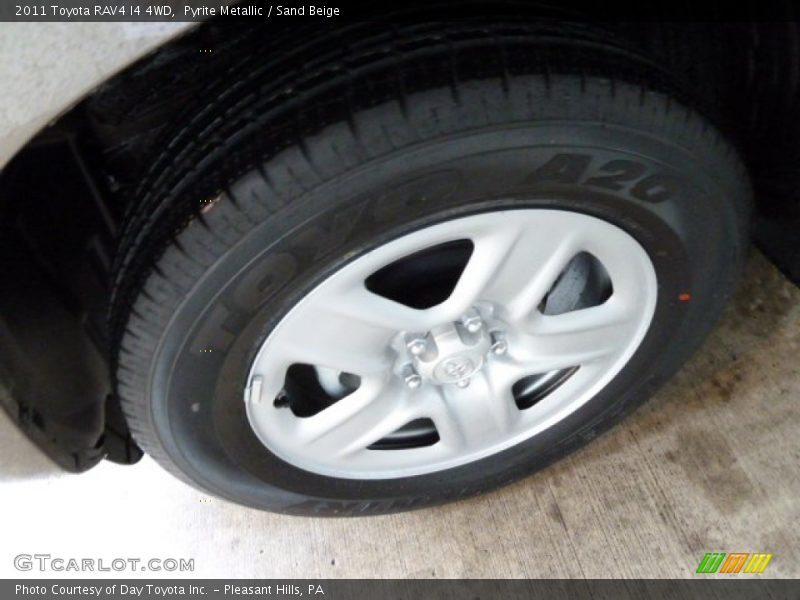 Pyrite Metallic / Sand Beige 2011 Toyota RAV4 I4 4WD