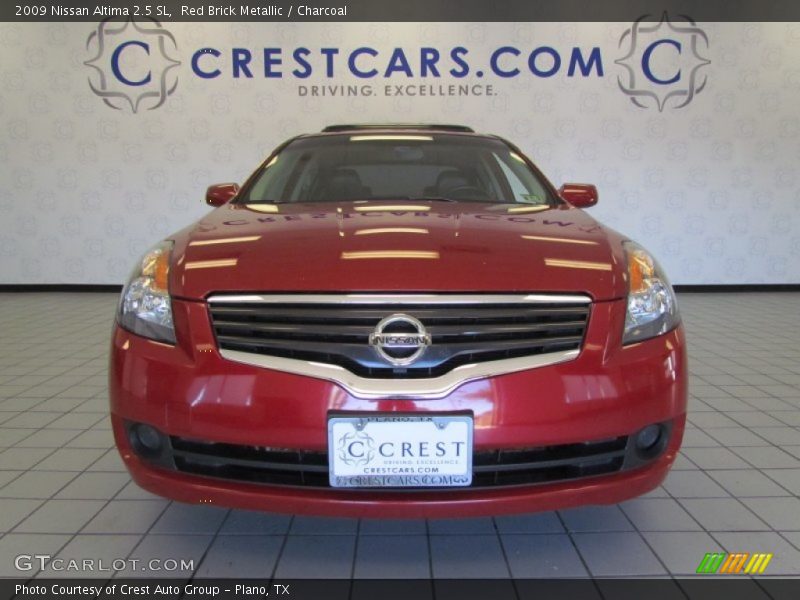 Red Brick Metallic / Charcoal 2009 Nissan Altima 2.5 SL