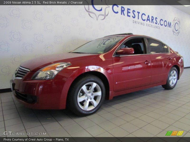 Red Brick Metallic / Charcoal 2009 Nissan Altima 2.5 SL