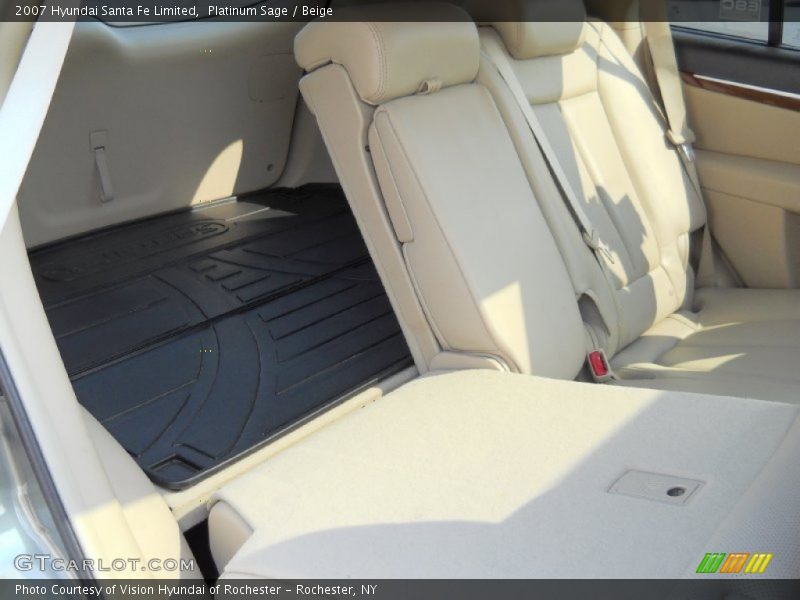 Platinum Sage / Beige 2007 Hyundai Santa Fe Limited