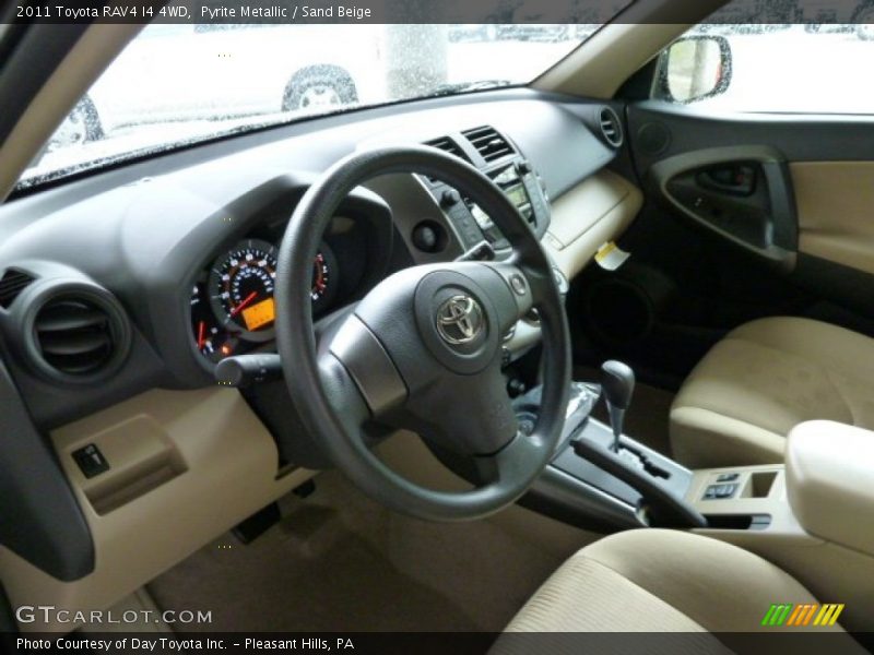 Pyrite Metallic / Sand Beige 2011 Toyota RAV4 I4 4WD