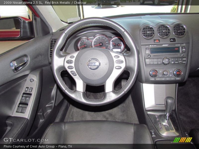 Red Brick Metallic / Charcoal 2009 Nissan Altima 2.5 SL