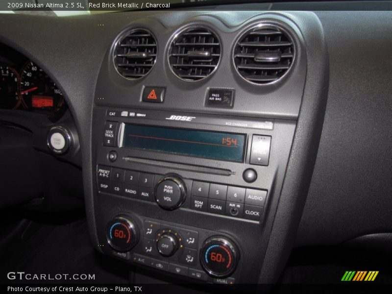 Red Brick Metallic / Charcoal 2009 Nissan Altima 2.5 SL