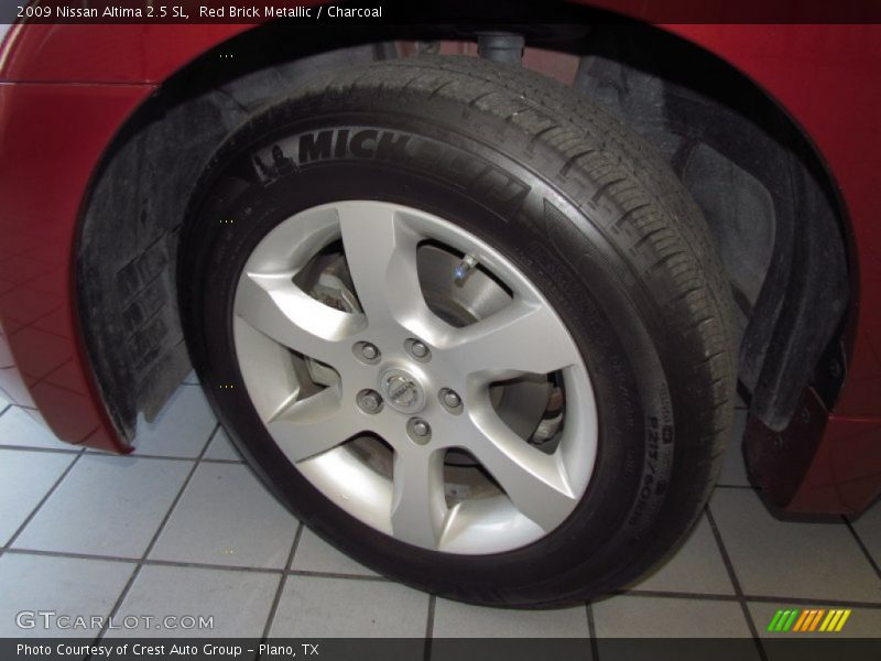 Red Brick Metallic / Charcoal 2009 Nissan Altima 2.5 SL