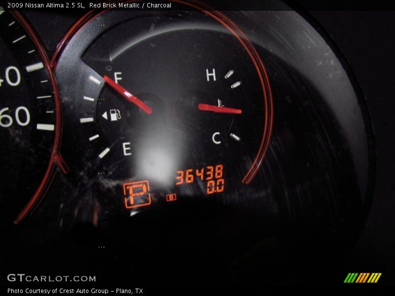 Red Brick Metallic / Charcoal 2009 Nissan Altima 2.5 SL