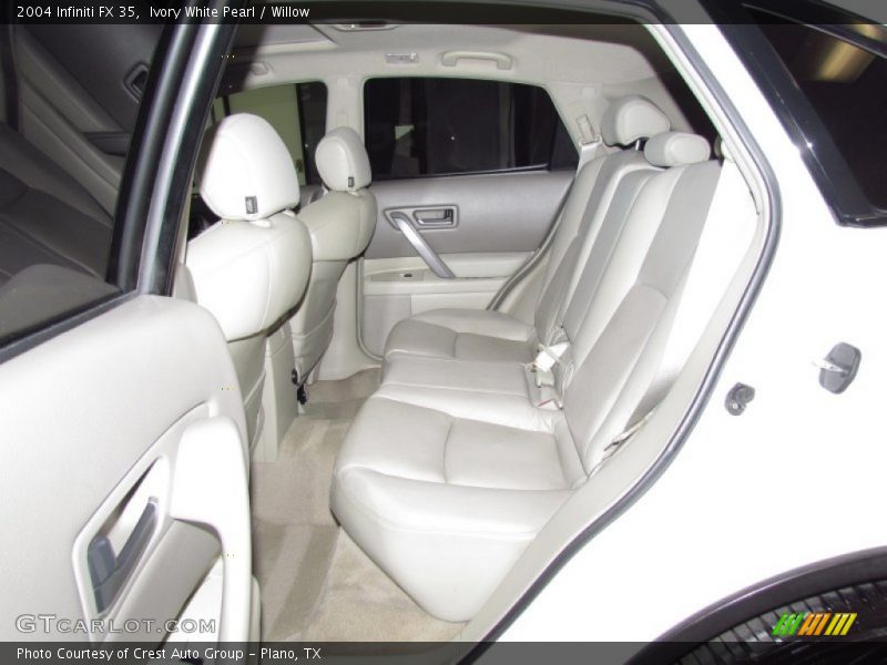 Ivory White Pearl / Willow 2004 Infiniti FX 35