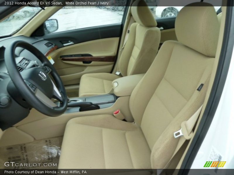  2012 Accord EX V6 Sedan Ivory Interior