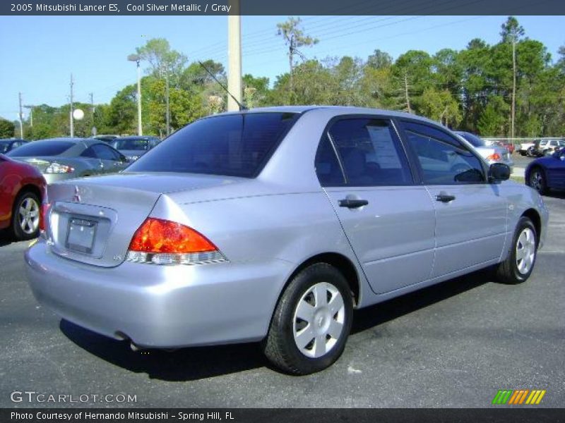 Cool Silver Metallic / Gray 2005 Mitsubishi Lancer ES