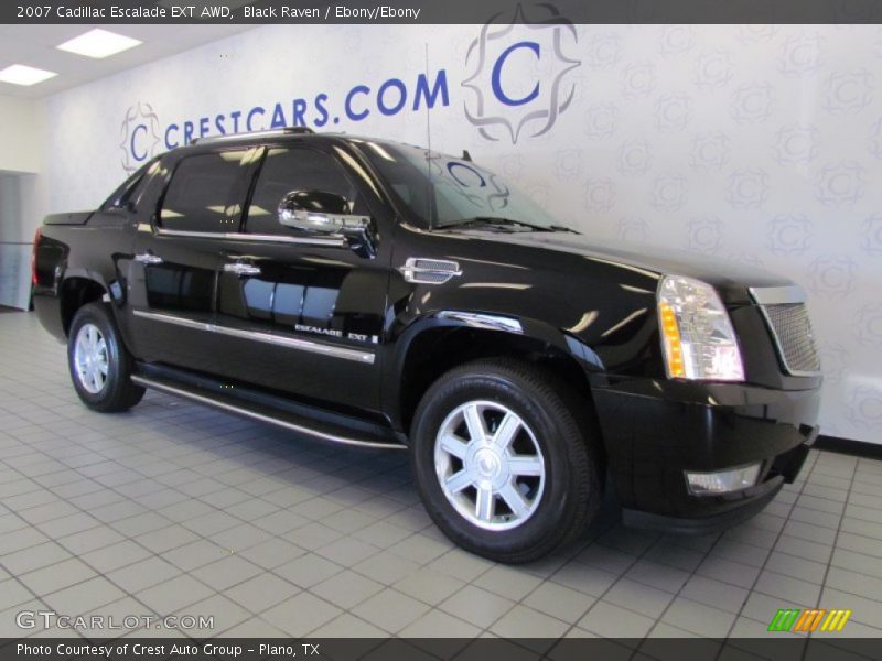 Black Raven / Ebony/Ebony 2007 Cadillac Escalade EXT AWD