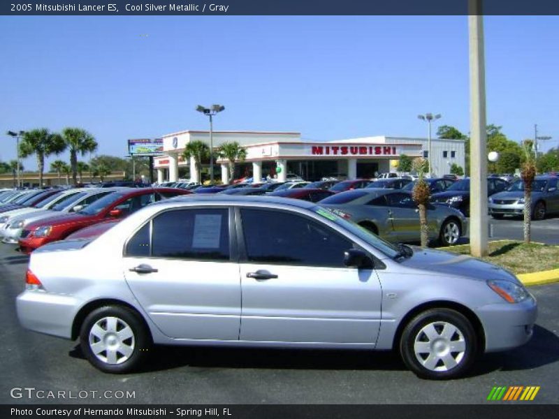 Cool Silver Metallic / Gray 2005 Mitsubishi Lancer ES