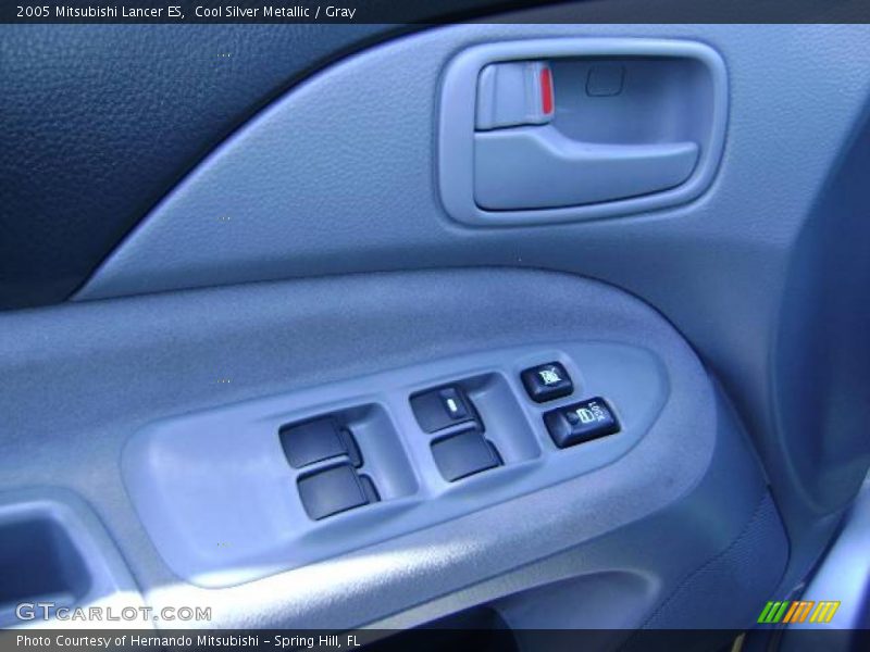 Cool Silver Metallic / Gray 2005 Mitsubishi Lancer ES