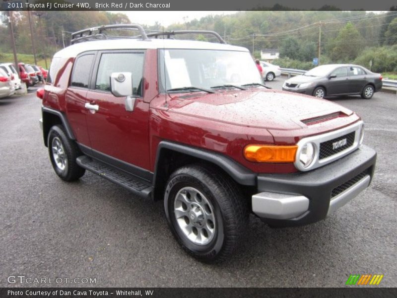 Brick Red / Dark Charcoal 2011 Toyota FJ Cruiser 4WD