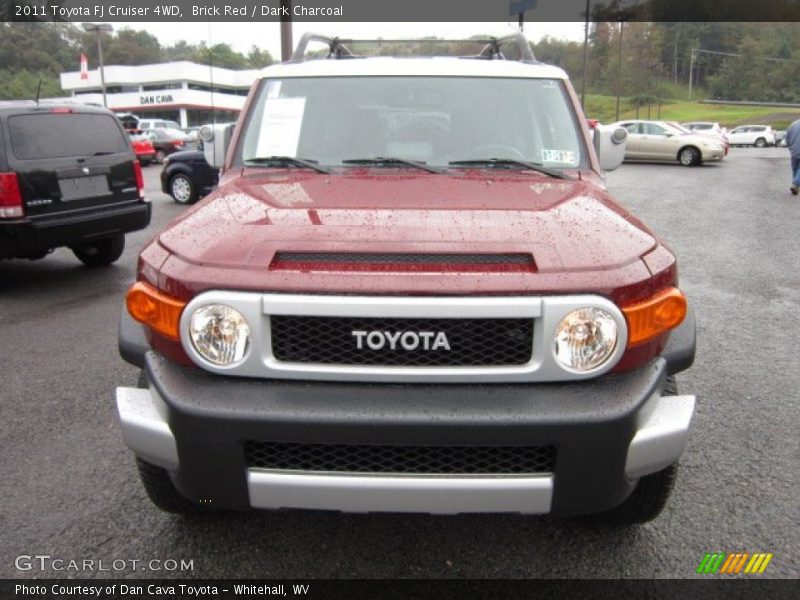 Brick Red / Dark Charcoal 2011 Toyota FJ Cruiser 4WD