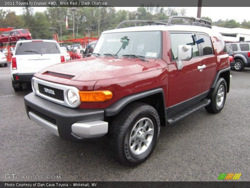 Brick Red / Dark Charcoal 2011 Toyota FJ Cruiser 4WD