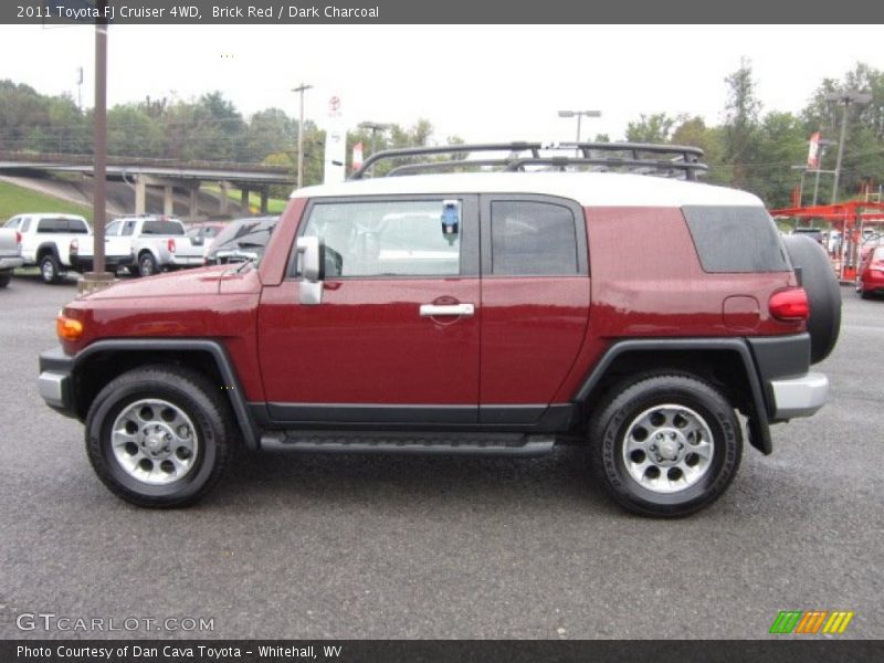 Brick Red / Dark Charcoal 2011 Toyota FJ Cruiser 4WD