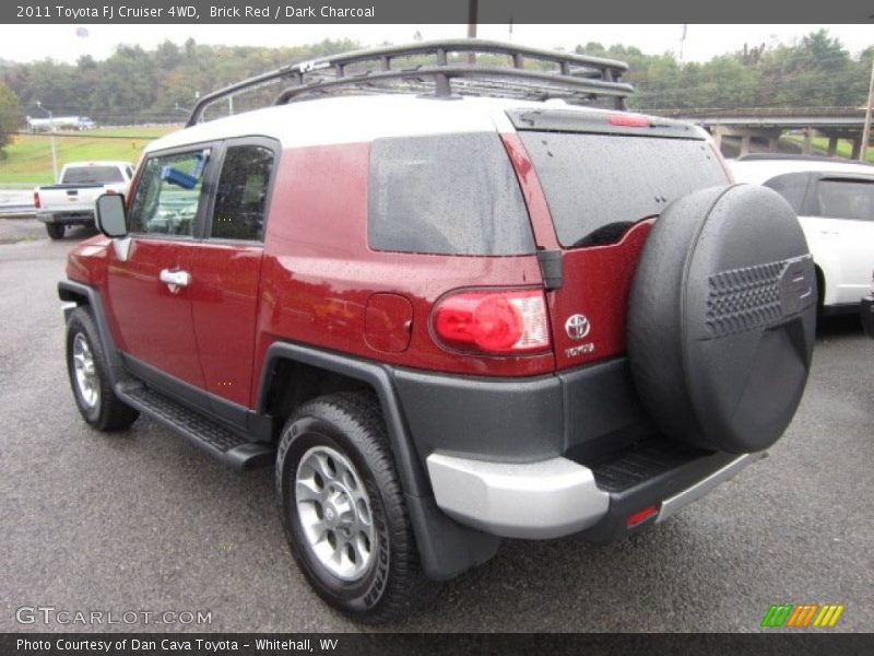 Brick Red / Dark Charcoal 2011 Toyota FJ Cruiser 4WD