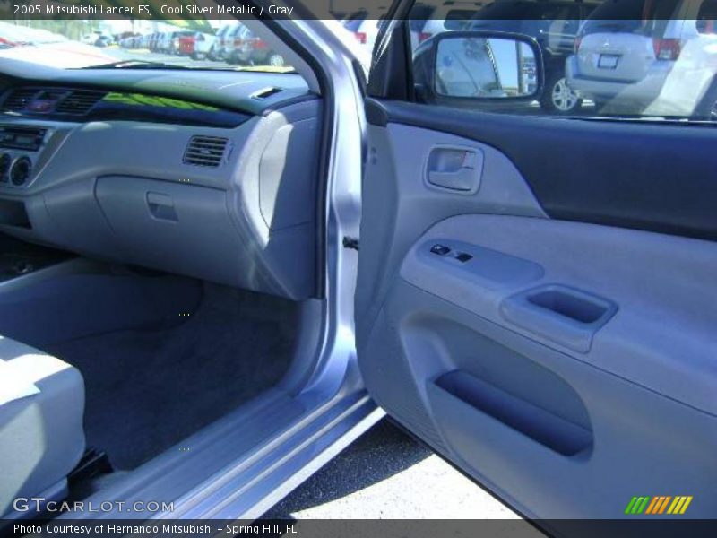 Cool Silver Metallic / Gray 2005 Mitsubishi Lancer ES